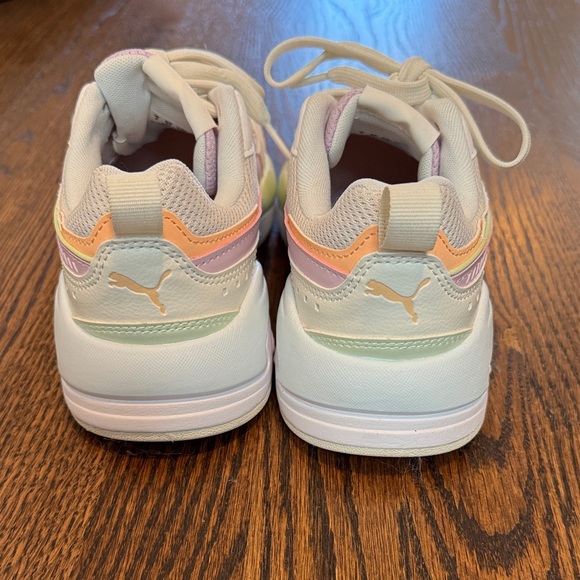 Puma Women's Athletic Shoes - Pastel Pink, Green, and Orange - Picture 4 of 6